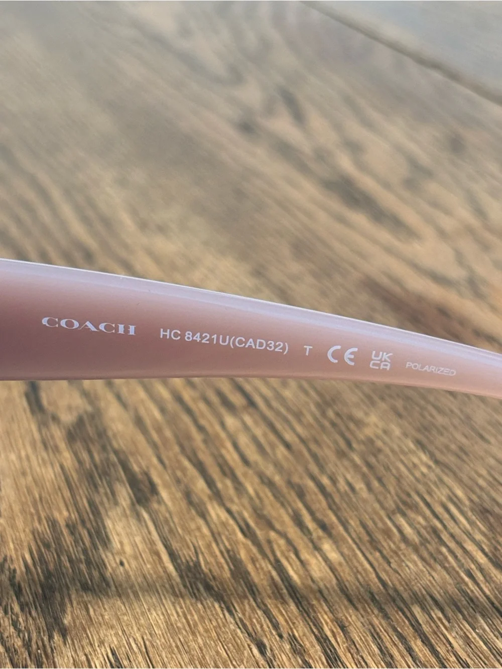 Coach | Milky Buff Pink Cat-Eye Sunglasses